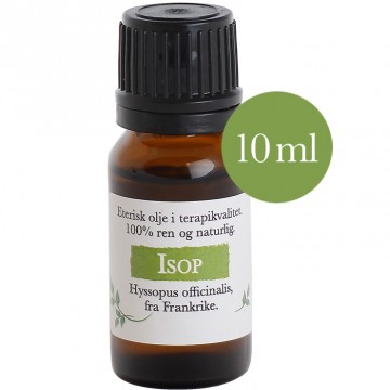 10ml Isop (Hyssopus officinalis) fra Frankrike