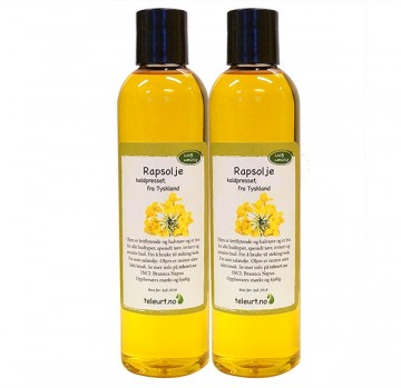 500ml Rapsolje, kaldpresset (Brassica napus) Tyskland
