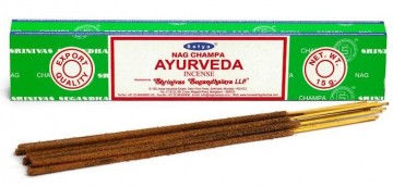 Satya Nag Champa Ayurveda røkelsespinner