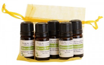 Fem eteriske VÅROLJER, 5ml