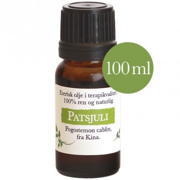 100ml Patsjuli (Pogostemon cablin) fra Kina