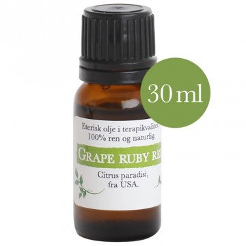 30ml Grapefrukt ruby red (Citrus paradisi) fra USA