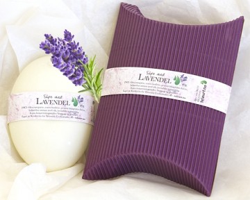 Lavendel såpestykke