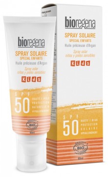 Bioregena solkrem for barn - SPF 50 (spray) 90 ml