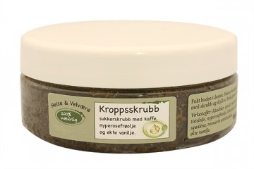 Kroppsskrubb med vanilje