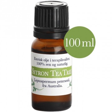 100ml Sitron Tea Tree (Leptospermum petersonii) fra Autralia