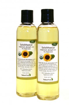 2x250ml Solsikkeolje, (Helianthus annuus) Nederland
