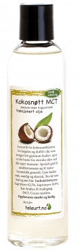 Kokosnøtt olje (Cocos nucifera) MCT, 250ml
