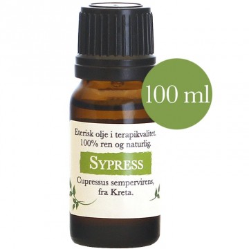 100ml Sypress fine (cupressus sempervirens) fra Kreta