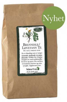 Brennesle og Løvetann te, 60g