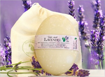 Lavendel såpestykke