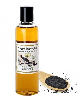 Svart karvefrø kaldpresset (Nigella sativa) 120ml