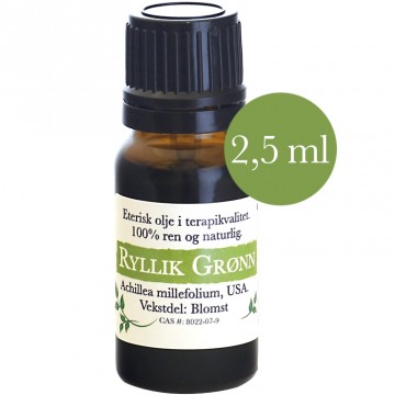2,5ml Ryllik grønn (Achillea millefolium) USA