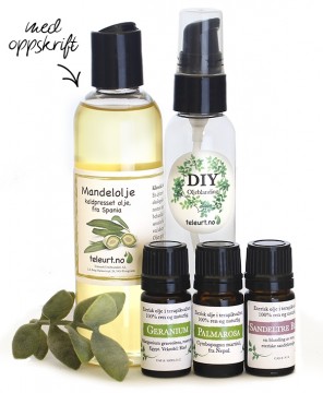 Mandel kaldpresset - DIY Oljeblanding kit