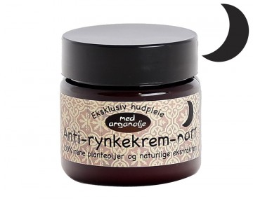Anti-rynkekrem natt - med arganolje 30ml