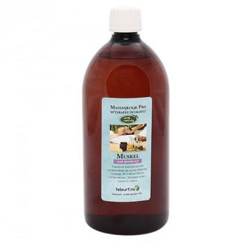 MUSKEL massasjeolje (refill) 1l.