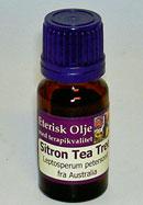 5ml Sitron Tea Tree (Leptosperum petersonii) fra Australia