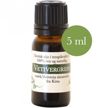 5ml Vetivergress mørk (Vetiveria zizanoides) Kina