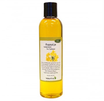 250ml Rapsolje, kaldpresset (Brassica napus) Tyskland