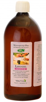 Lavendel hud- og massasjeolje (refill) 1l