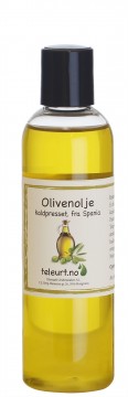 Olivenolje kaldpresset (Olea europaea) Spania, 125ml