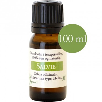 100ml Salvie Dalmatian (Salvia officinalis) fra Hellas