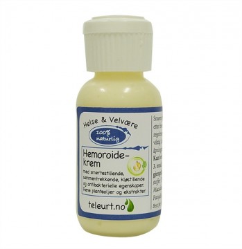 Hemoroidekrem med planteekstrakter 30ml