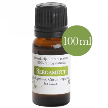 100ml Bergamott kaldpresset (citrus bergamia) Italia