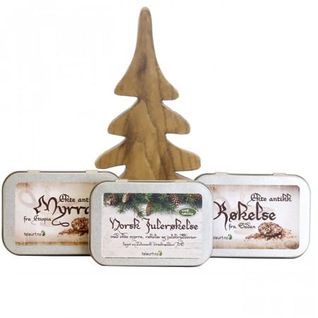 Julerøkelse, myrra og røkelse Julepakke