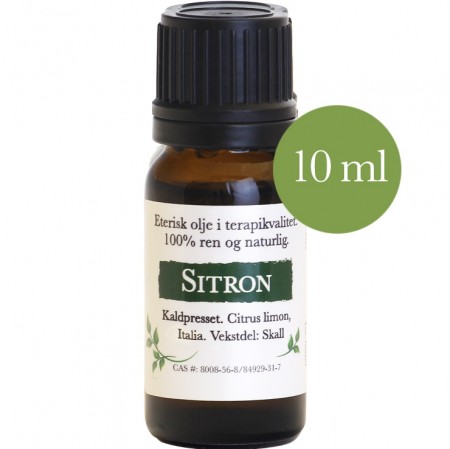 10ml Sitron (citrus limonum) kaldpresset, Italia