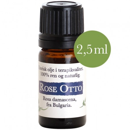 2,5ml Rose Otto (rosa damascena) fra Bulgaria