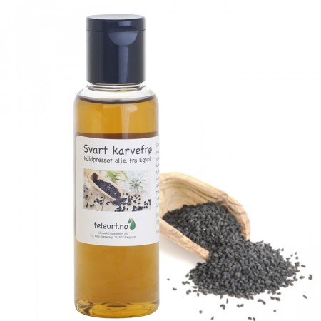 Svart karvefrø kaldpresset  (Nigella sativa) 125ml