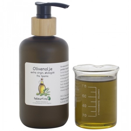 Olivenolje kaldpresset (Olea europaea) Spania, 250ml