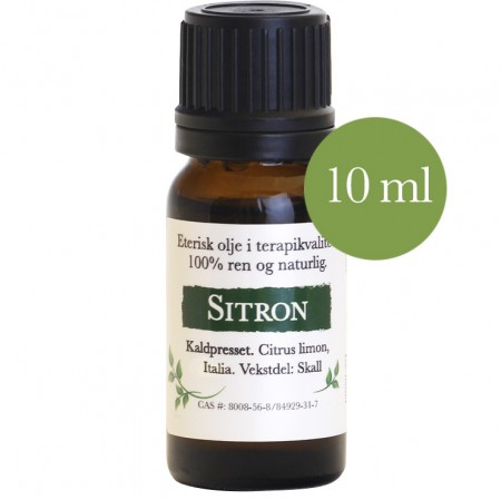 10ml Sitron (citrus limonum) kaldpresset, Italia