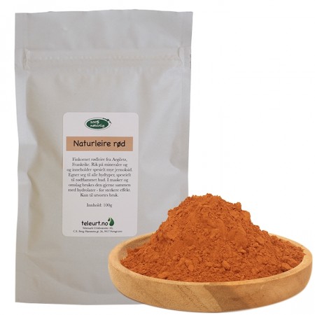 Naturleire rød 100g