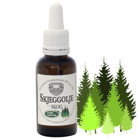 Skjeggolje Skog 30ml