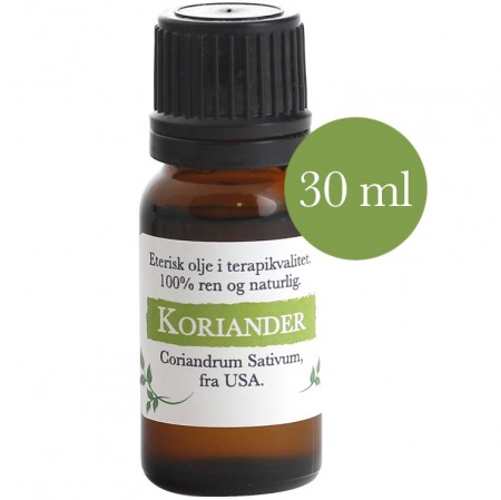 30ml Koriander (Coriandrum sativum) fra USA